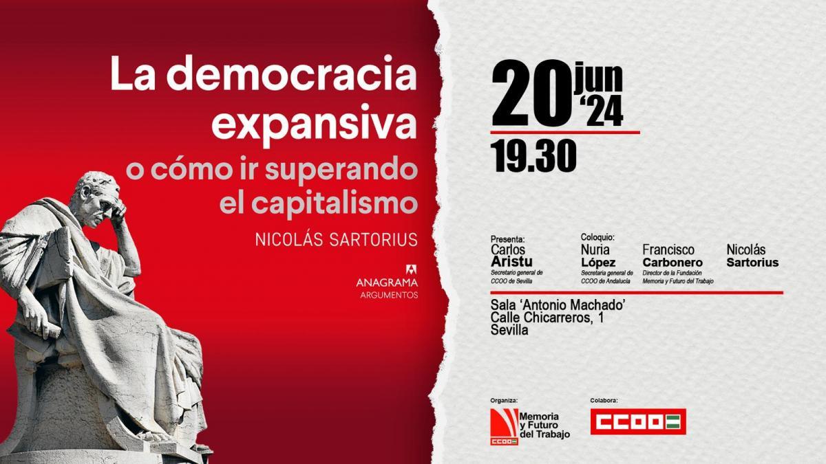 Invitacion al acto de presentacin del libro "La democracia expansiva"