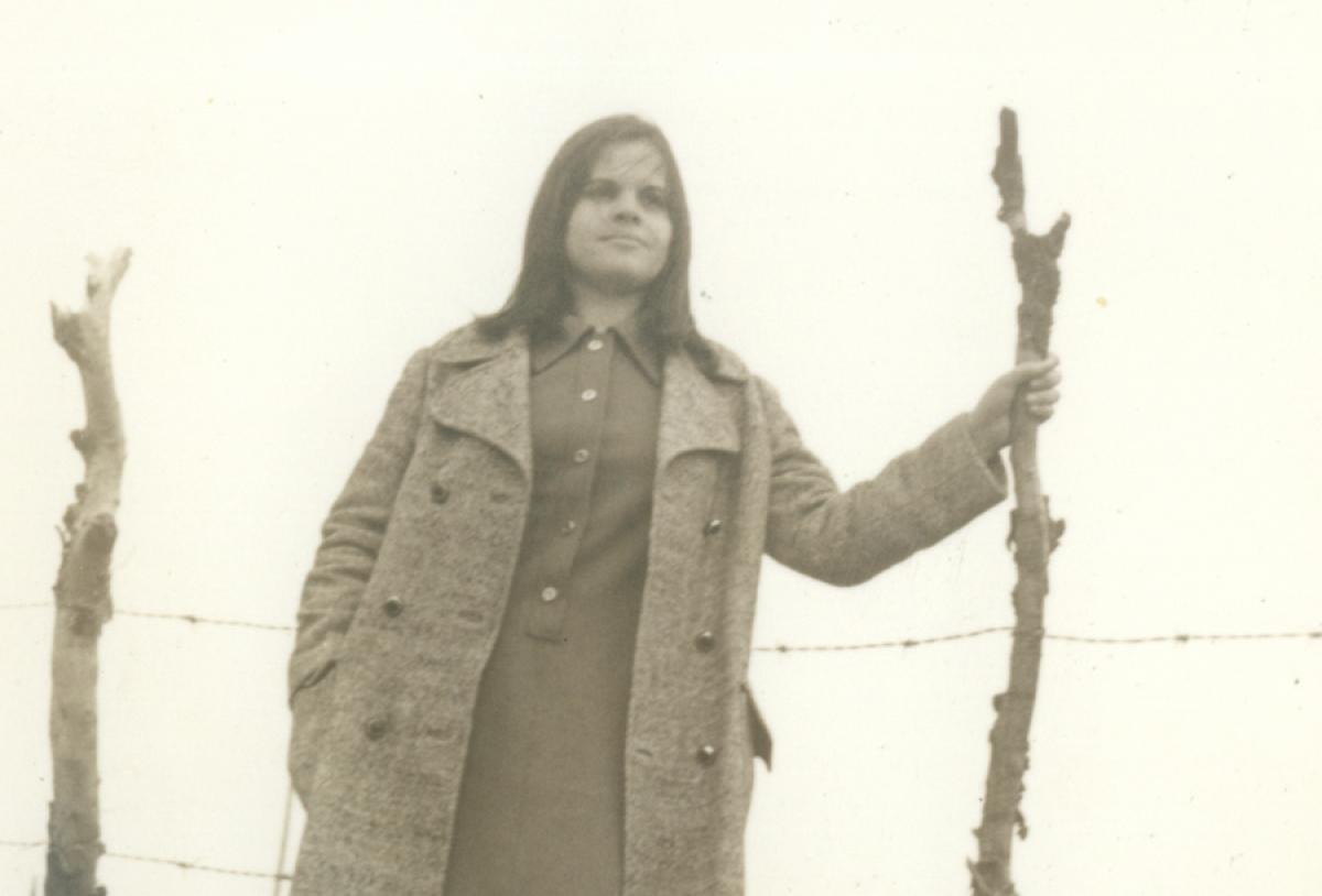 Charo Nez en la dcada de 1970 (Foto: Archivo Histrico de CCOO de Andaluca)