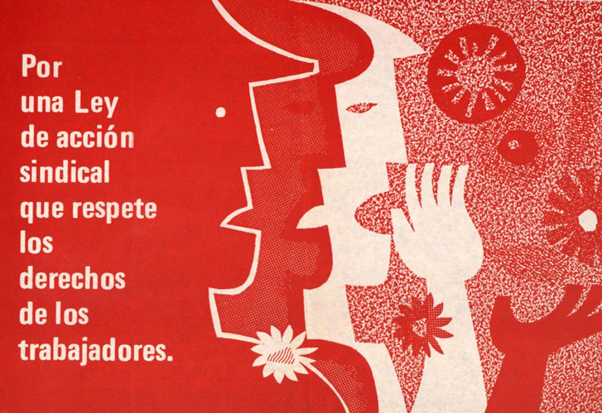 Los carteles del 1 de Mayo en democracia