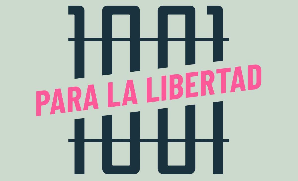 Detalle del cartel de la exposicin "Para la libertad. El proceso 1001 contra la clase trabajadora"